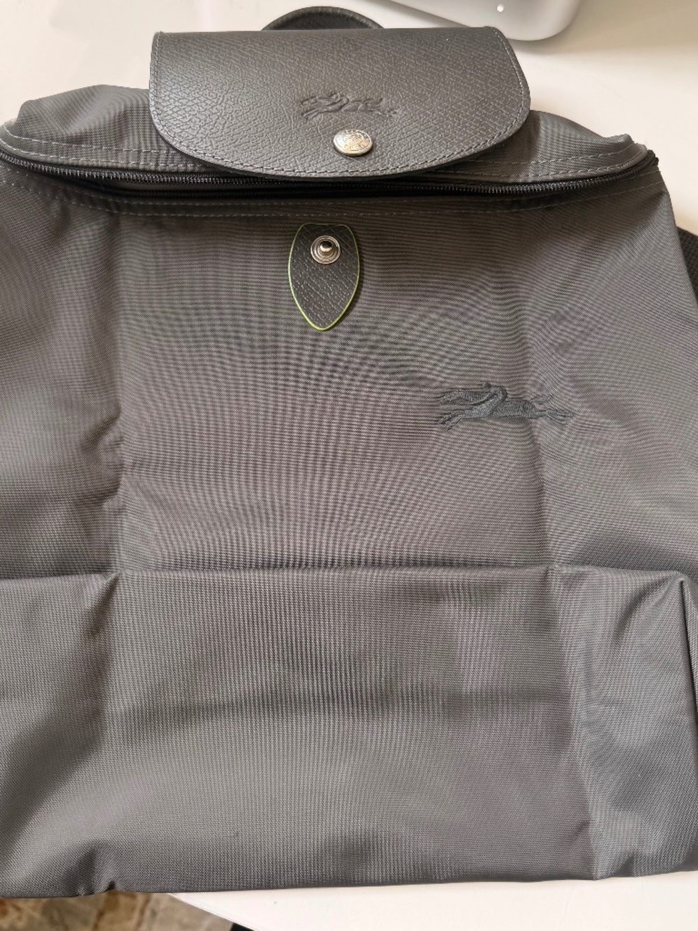 Longchamp Le Pliage Énergie Backpack Medium Graphite